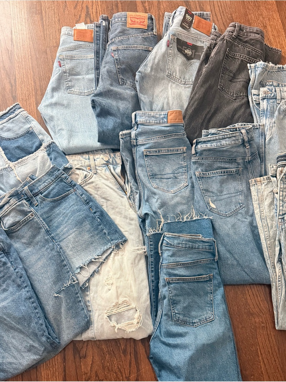 Levi's Women's Slim Straight Jeans - Assorted Blue Denim Washes